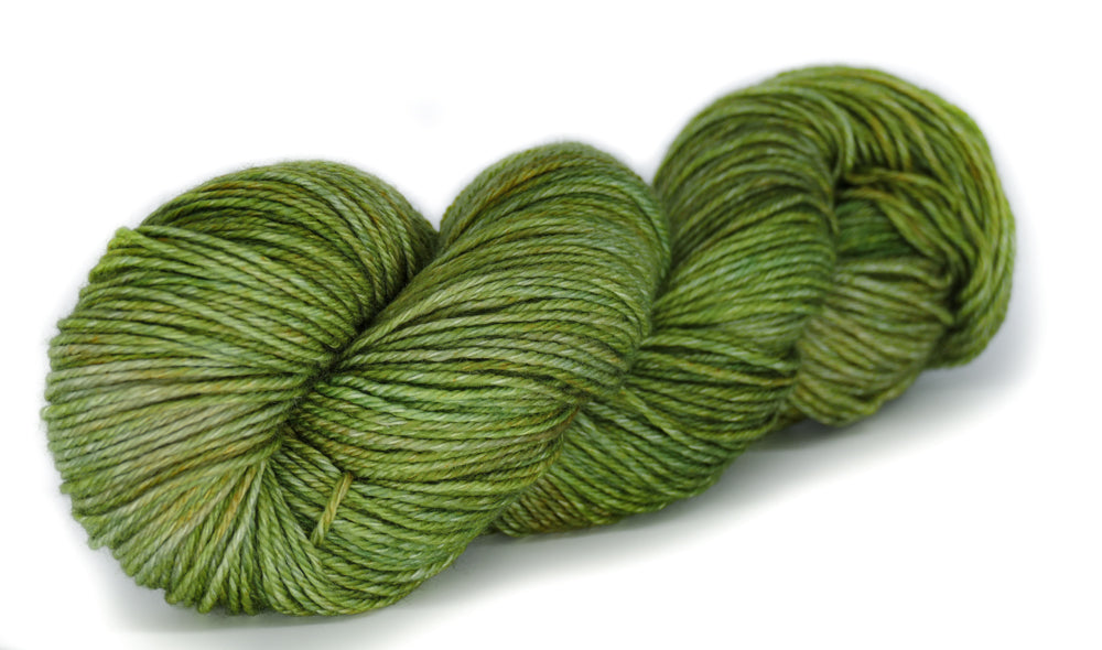 Subtly variegated warm green